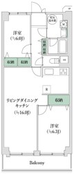 東陽町スカイハイツの物件間取画像